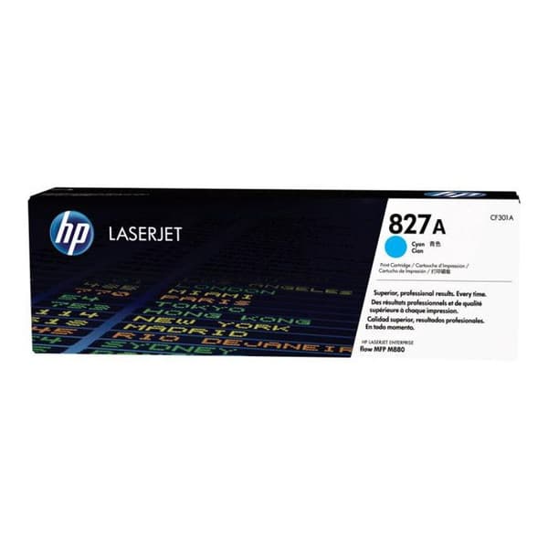 Original HP 827A tonerkassett - Cyan - 32 000 sidor