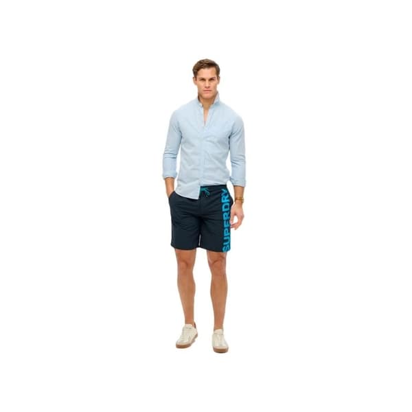 Superdry Herr Surf Badkläder Blå Syntetisk