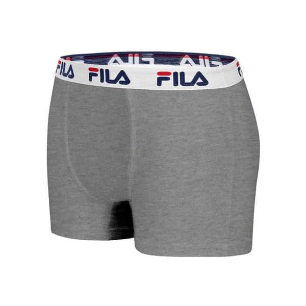 Fila Boxer Herr Caleçon Herr - Grå (Pack om 4)