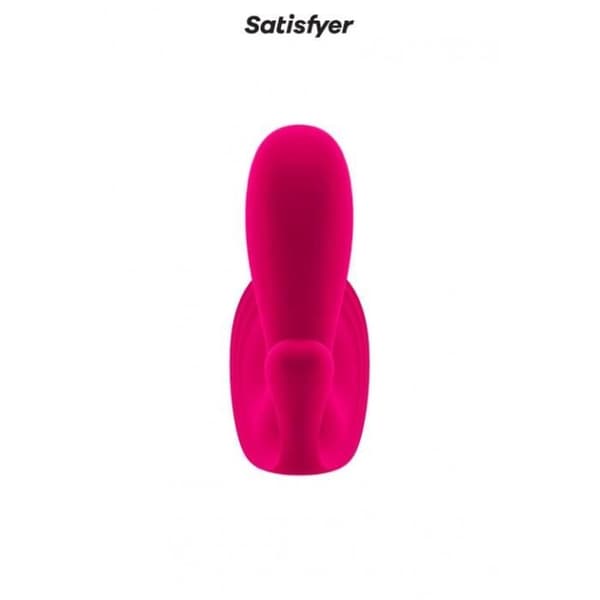 Vibrator - Satisfyer - Top Secret+ - Trippelstimulering - Flexibel - Rosa