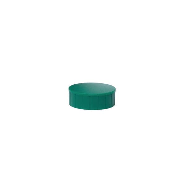 Magnet - MAUL - MAULsolid - Ø 38 mm - Styrka 2,5 kg - Grön färg