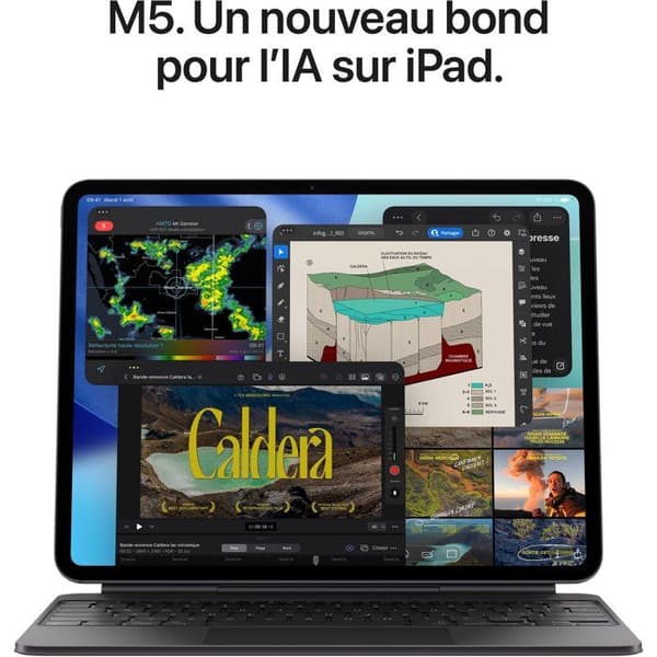 APPLE - iPad Pro M5 - 13" - Wi-Fi - 2 To - Standardglas - Silver