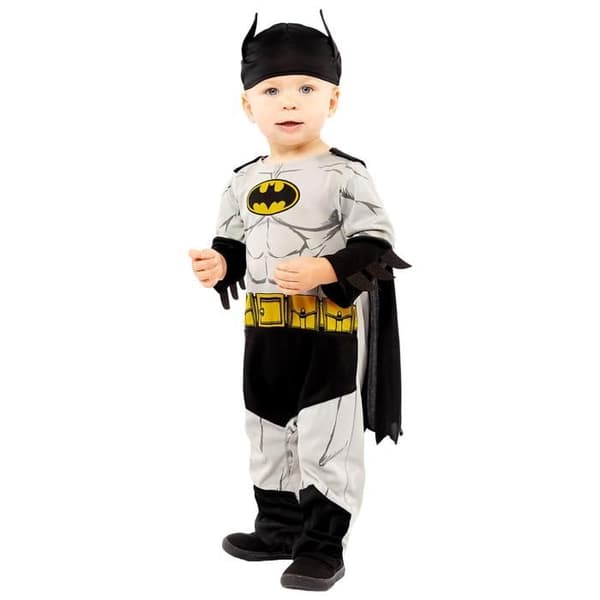 BATMAN GREY JUSTICE GOTHAM BABYDRÄKT