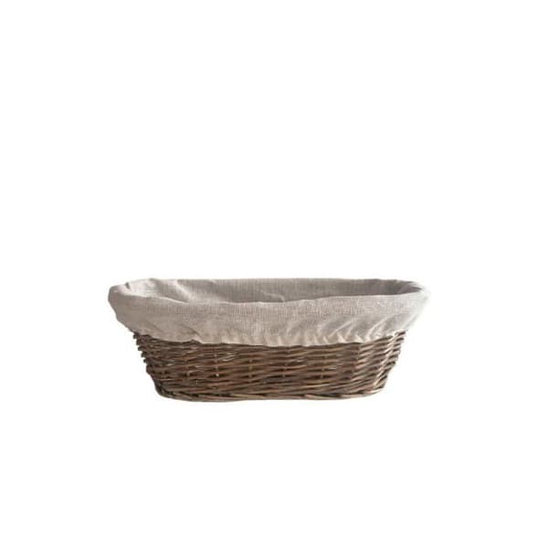 Brödskål - Osier - Beige - Ecruhölje - Mått 32x14,5 cm