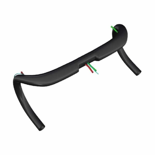 DEDA Superzero DCR landsvägscykelstyre - Intern kabeldragning - Svart