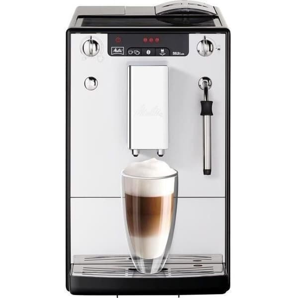 MELITTA Solo & Milk Bean Grinder Kaffemaskin - Silver