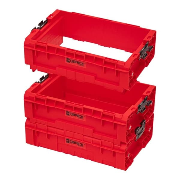 Coffret Extension - Qbrick System - PRO Box Extender 2.0 - Röd - 9L - Ultra HD
