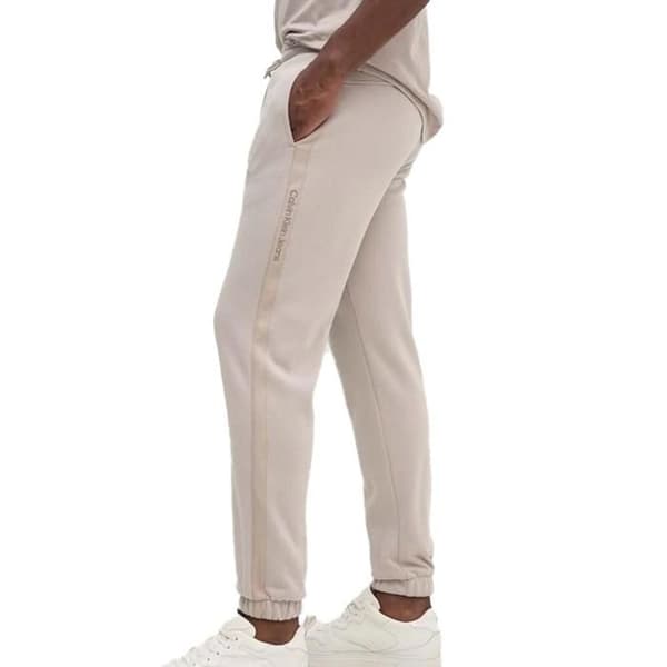 Jogging Beige Dam Calvin Klein Jeans Logo Tape