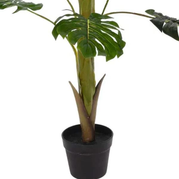Kunstig innendørsplante monstera 110cm
