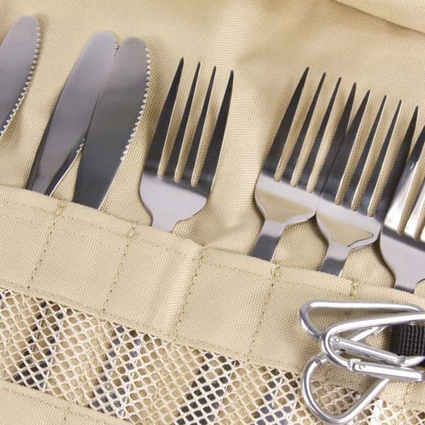 Ensemble bestick - set bestick Offlander TURIST BESTICK I ETUI