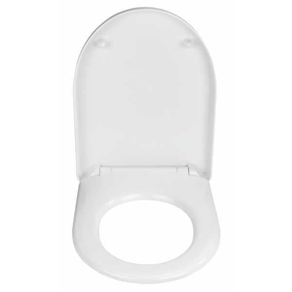 Toalettsits - WENKO - Exklusiv nr 9 - Duroplast - Easy-Close system - Universal