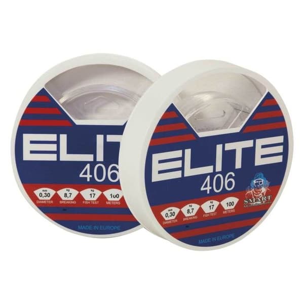 Monofilament Maver Elite - 406 - vit - Vit - 100 m/0,300 mm