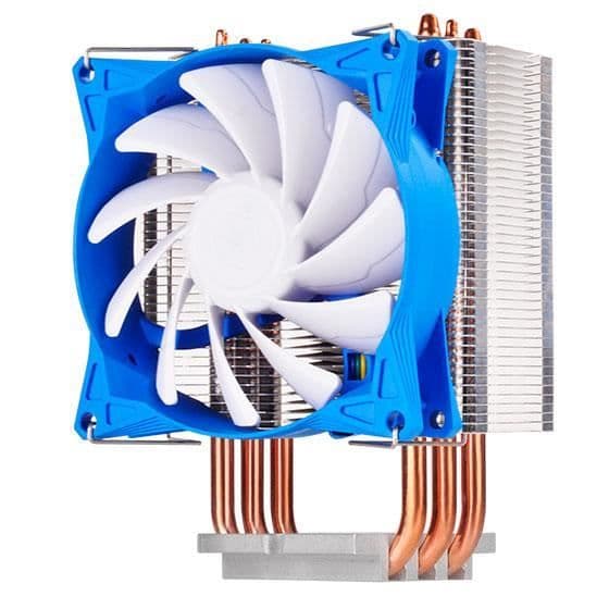 Processorfläkt - SILVERSTONE - SST-AR08 - 92mm PWM - 3 värmerör - Aluminium