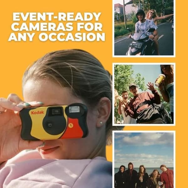 Kodak PAP FUN SAVER 27+12 exponeringskamera direkt