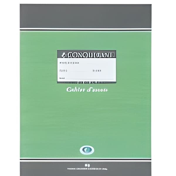 Utkast till anteckningsbok - Conquerant - 48 sidor - 170 x 220 mm - Extra vit - 56 g/m2