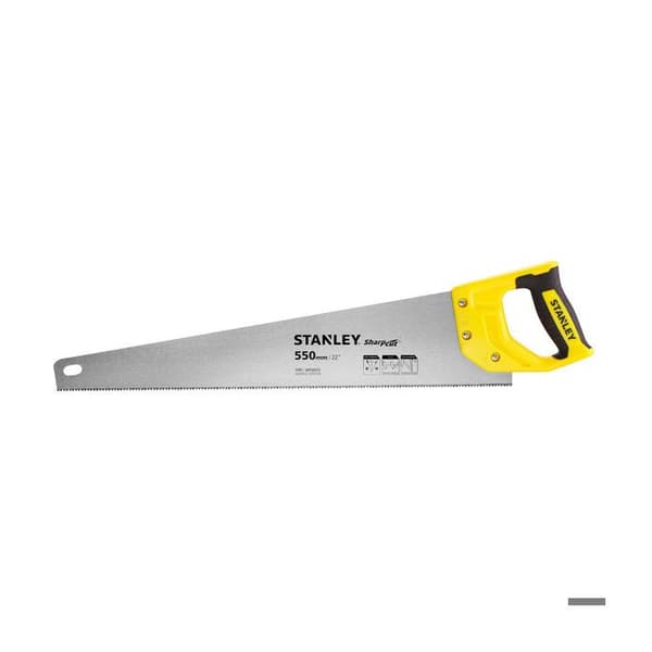 Bågfil för trä - Stanley - SharpCut - 7 TPI - 550 mm - Skärprecision - Ergonomisk