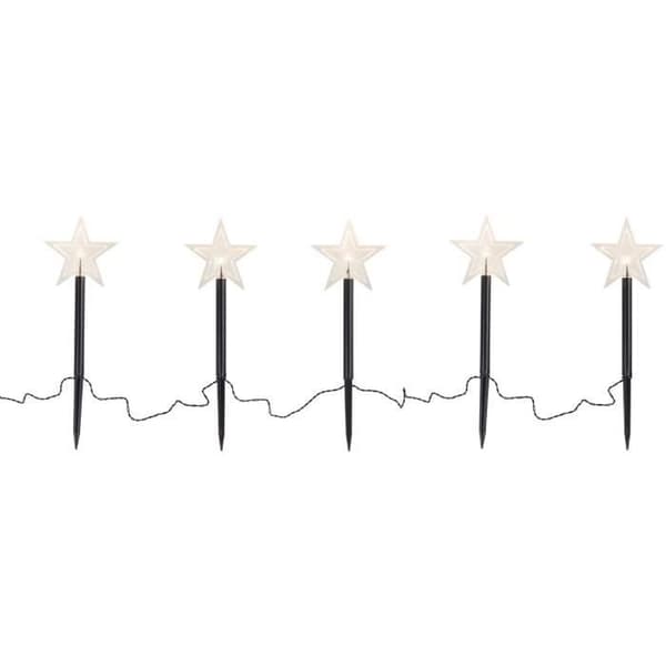 Set med 5 batteridrivna Star Garden Markers