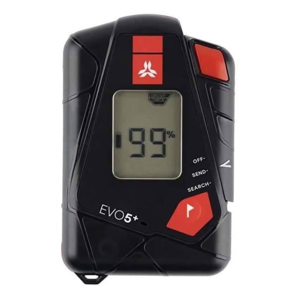 Balise Avalanche - ARVA - Evo5+ - Digital Display - Kompakt - Svart