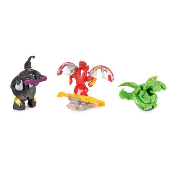 BAKUGAN - STARTPACK V1 - 2 Bakugan + 1 Bakugan Special Attack