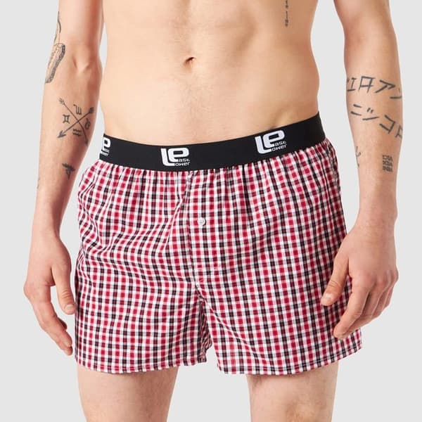 Boxer - LOWER EAST - LE215 - 6-pack - 100% bomull - Blå