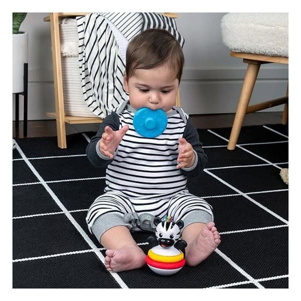 Baby Einstein stapelbar tuggleksak Zen - sensorisk leksak