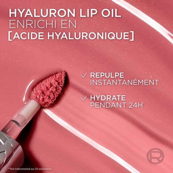 L'Oréal Paris Plump Ambition Lip Oil 650 Nude Macaron 5ml