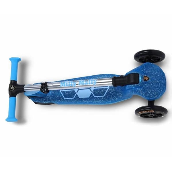 Scooter - MILLY MALLY - Gelé - Blå - 3 hjul - Fällbar och lätt