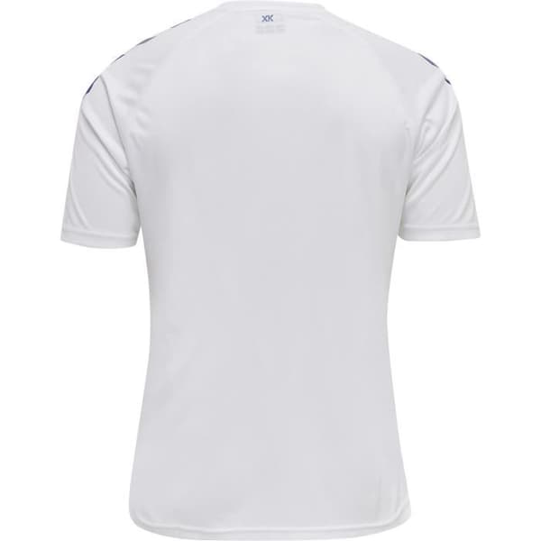 Hummel Core Poly T-shirt - vit/blå - L