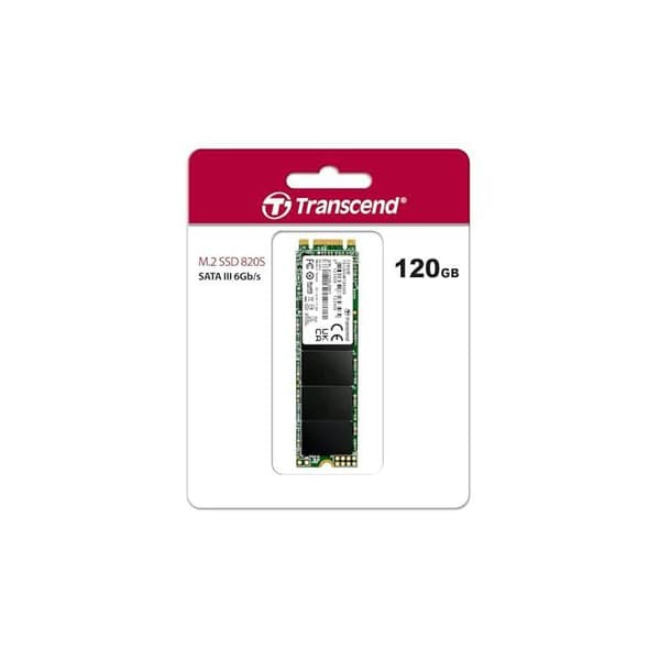 SSD-disk - TRANSCEND - 120GB - M.2 2280 - SATA 6Gb/s - TLC