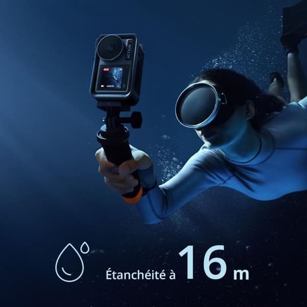 4K Actionkamera - DJI Osmo Action 3 Standard Combo - Svart