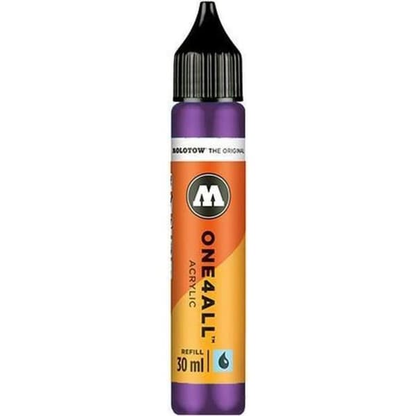 Refill bläck - Molotow - ONE4all - 30 ml - Mörk lila - Outplånlig