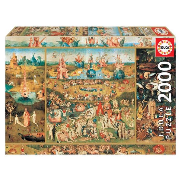 Pussel 2000 bitar: Delarnas trädgård