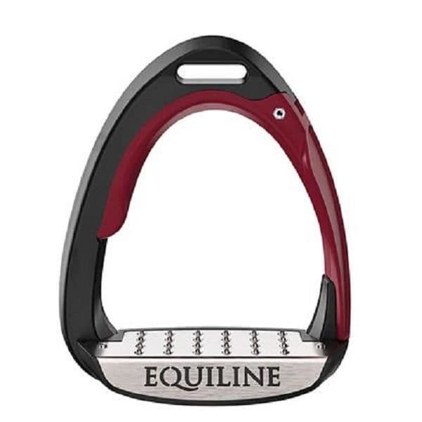 Equiline X-CEL häststigbyglar - vinröd - TU