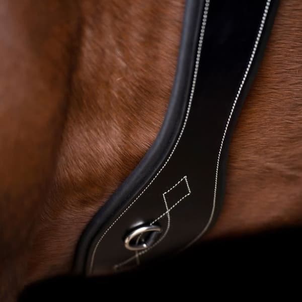 HV Polo Legacy ridhaklappsrem - svart - 120 cm