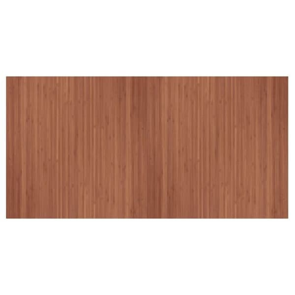 vidaXL Rektangulär matta brun 100x200 cm bambu, vardagsrumsmatta, rektangulär matta, modern matta, sovrumsmatta till 376806