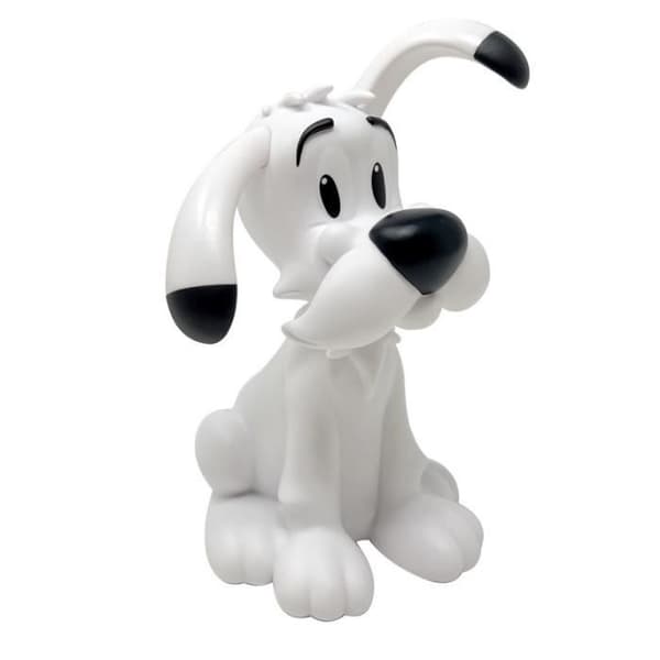 Spardosa - Plastoy - Asterix Idefix - PVC - Vit - Barn