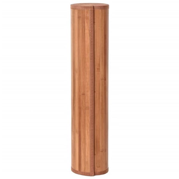 vidaXL Rektangulär matta brun 60x1000 cm bambu, vardagsrumsmatta, köksmatta, rektangulär matta, sovrummet matta 376860