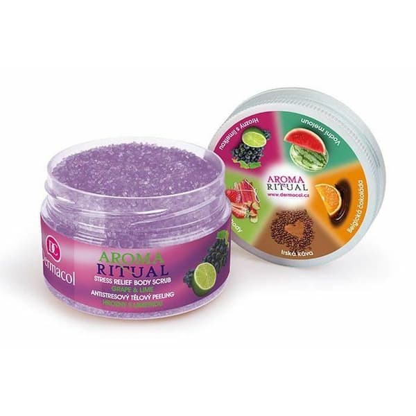 Dermacol 200g Aroma Ritual Grape & Lime, Body Scrub