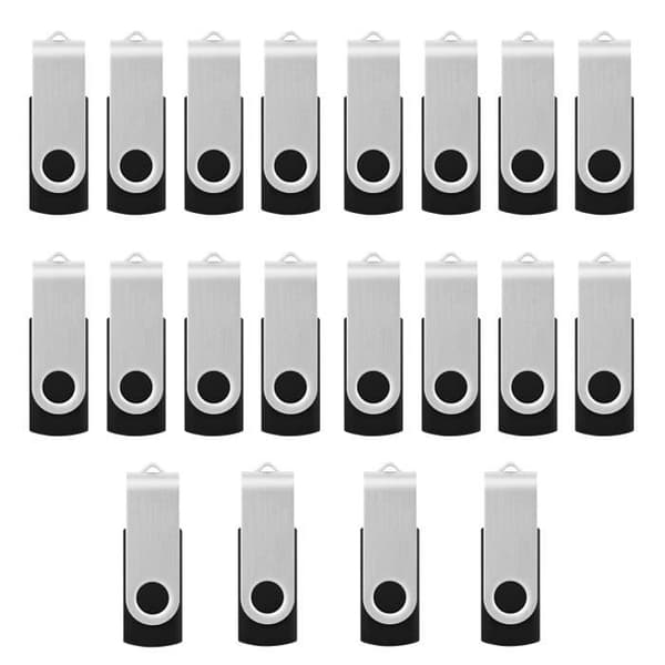 USB-minnen - RAOYI - 20 stycken - 4 GB - Svängbar - Extern lagring