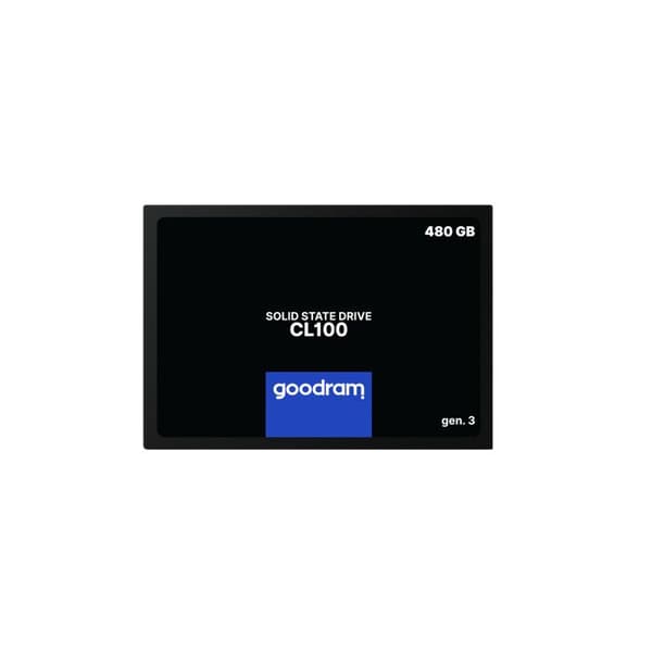 GoodRam SSDPR-CL100 SSD SATA III 520MB/s 480GB hårddisk