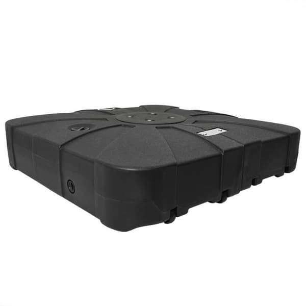 Offset parasollbas - 2 delar - 113 kg vatten - 150 kg sand - Rotation 360°