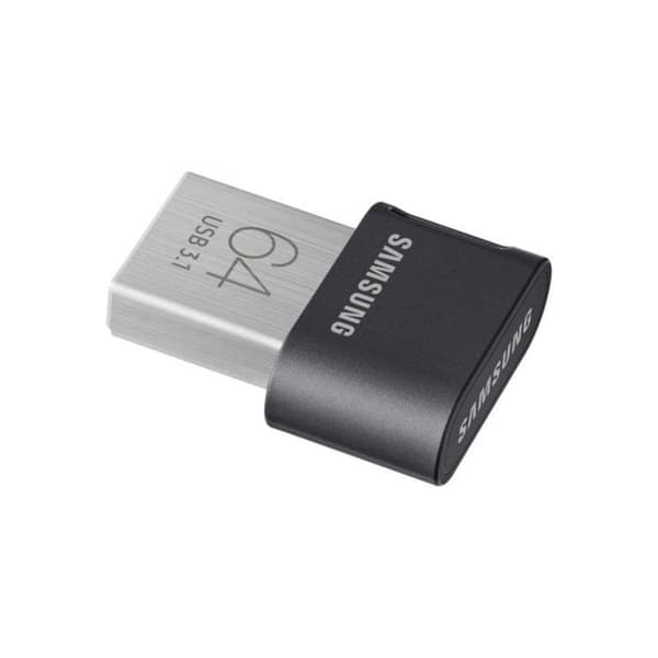 USB-minne - SAMSUNG - FIT Plus - 64 Go - USB 3.1 - Grå