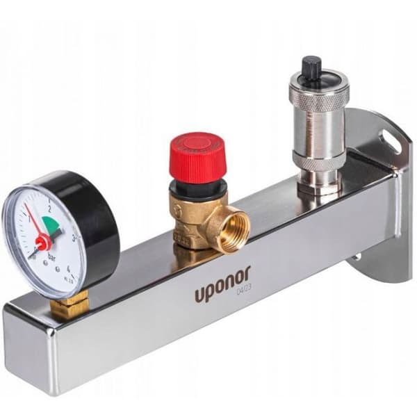 Uponor Styrenhet 3 bar INOX med manometer, automatisk effektstyrning CO