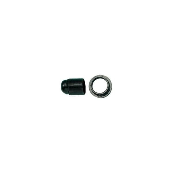 Lampkopp E27 - Svart - Pack om 10 - Plast - ISODouille isolerande