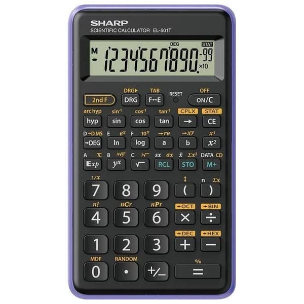 SHARP vetenskaplig kalkylator EL501TBVL