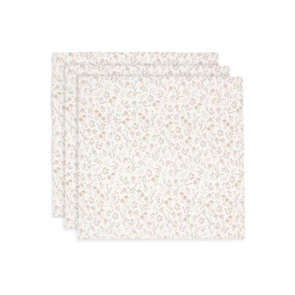 Lång Coton Gaze Small 70x70cm - Bloomy - 3 Enheter