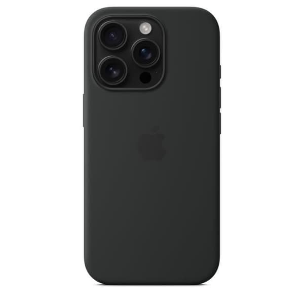 APPLE iPhone 16 Pro - Silikonfodral med MagSafe - Svart
