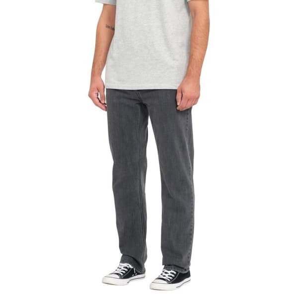 Jean Volcom Solver Denim Neutral Grå Herr
