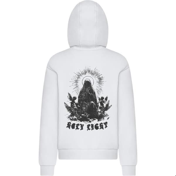 Mister Tee Holy Light Fluffy hoodie