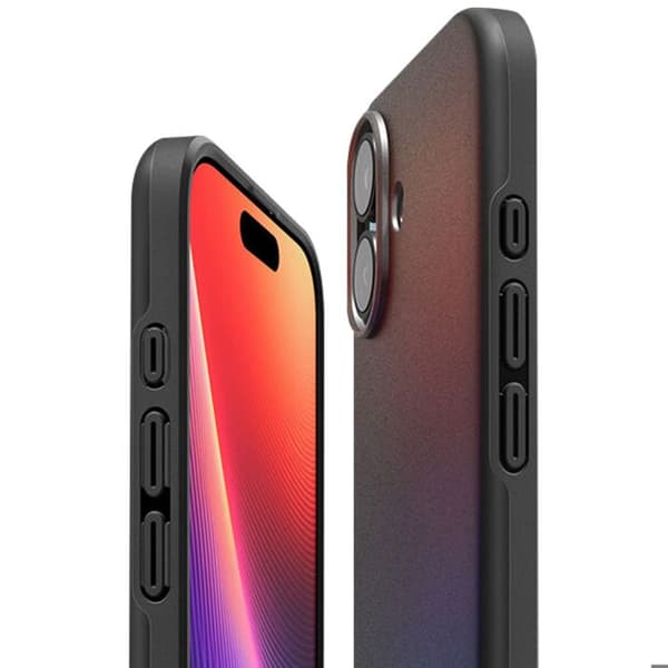 MagSafe-fodral - SPIGEN - iPhone 17 - Stöttålig - Thin Fit - Svart
